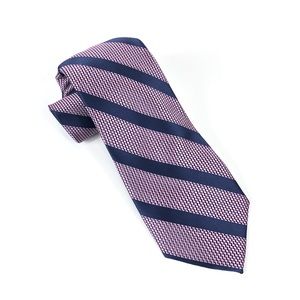 Perry Ellis Brookford Stripe Necktie Pink